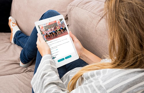 Layout desktop sito web Naif odv